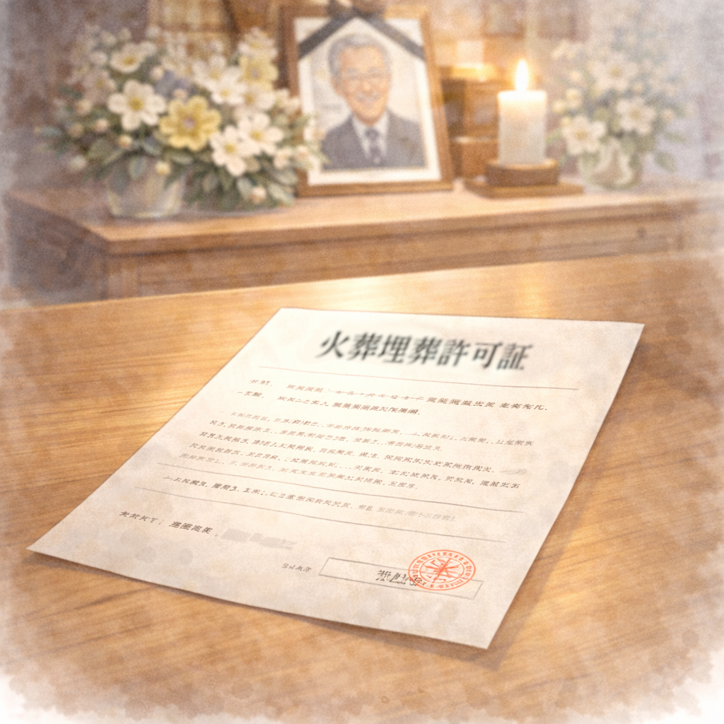 火葬埋葬許可証をなくした場合はどうする？再発行の手続きについて