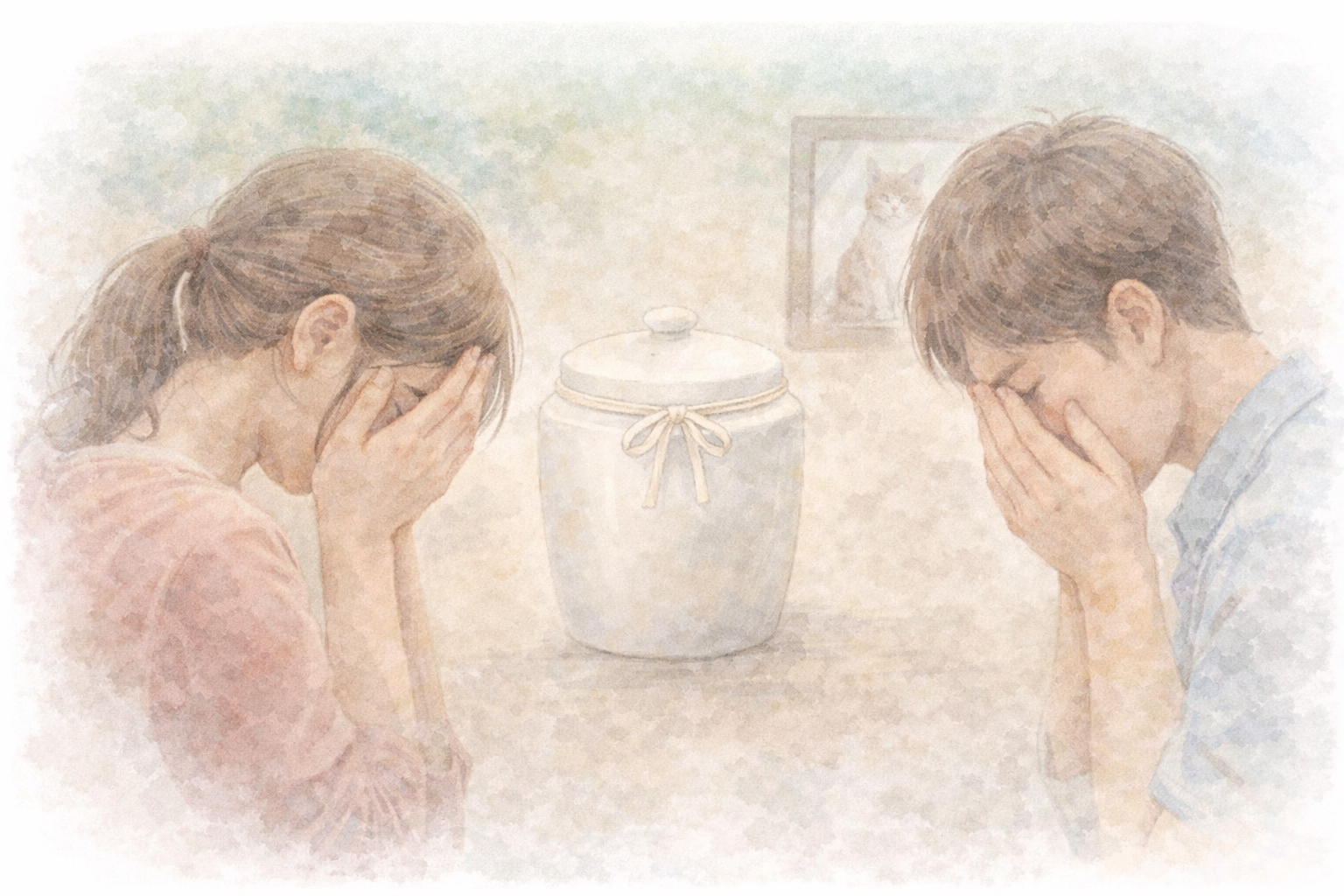 ペットの遺骨を見てしまうのがつらいときの向き合い方